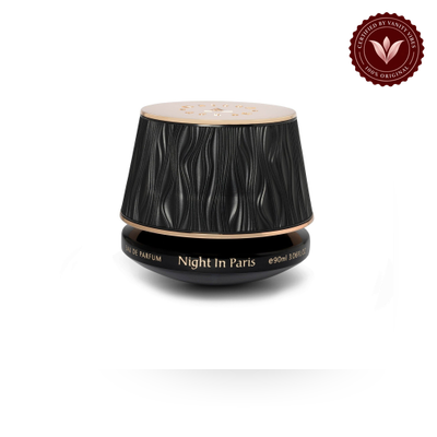 Maison Asrar Night in Paris Eau de Parfum 90ml bottle