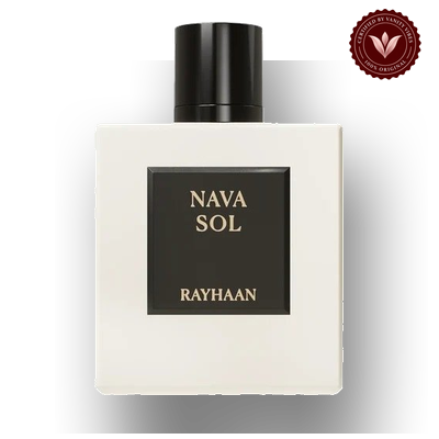 Nava Sol by Rayhaan EDP 100ml Unisex Perfume | Pakistan perfume bottle with Vanity Vibes badge