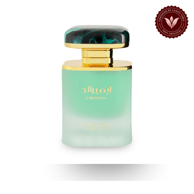 Maison Asrar Emerald Eau de Parfum bottle