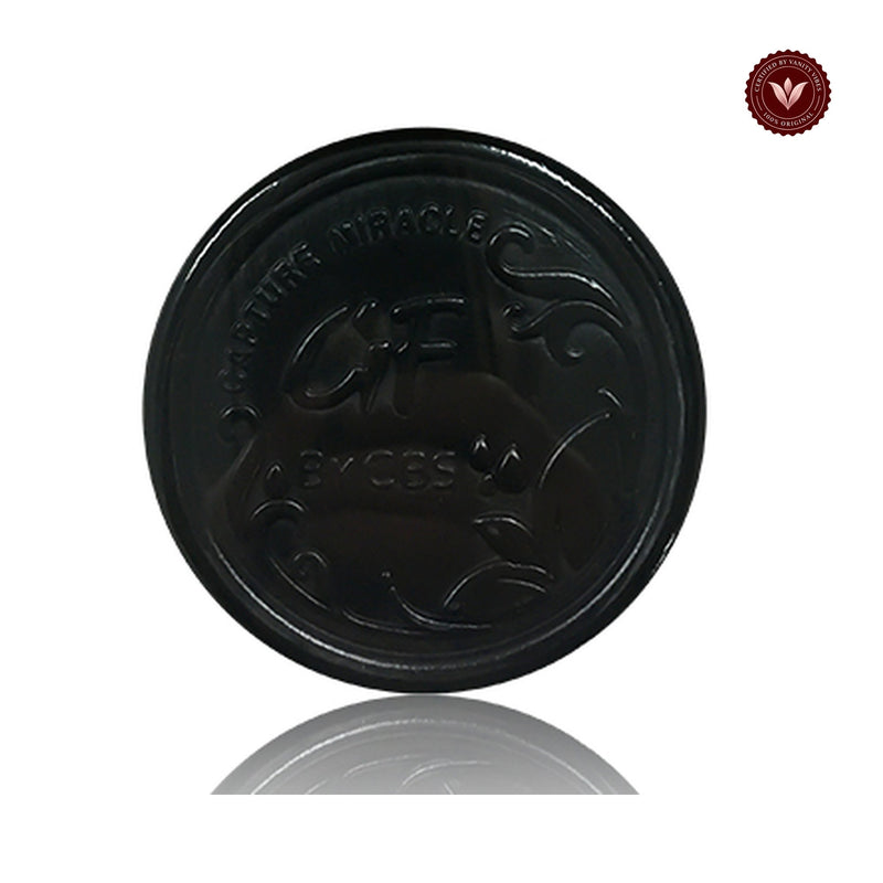 Glamorous Face Argan Oil & Bamboo Charcoal Essence Soap centered on white with Vanity Vibes badge