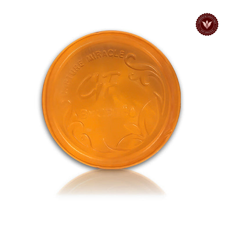 Glamorous Face Vitamin C & Nicotinamide Essence Soap centered on white with Vanity Vibes badge