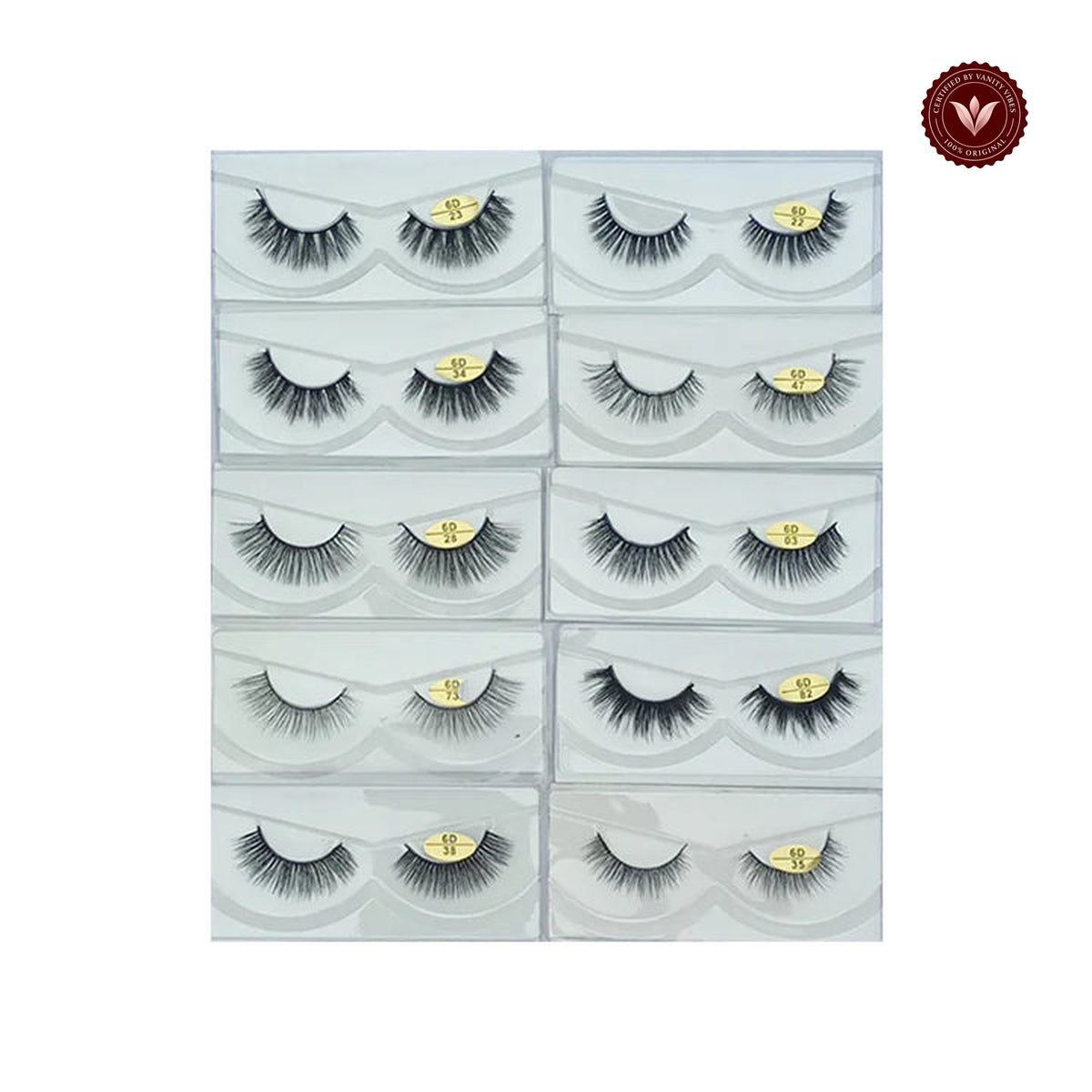 Glamorous Face product photo on white with Vanity Vibes badge