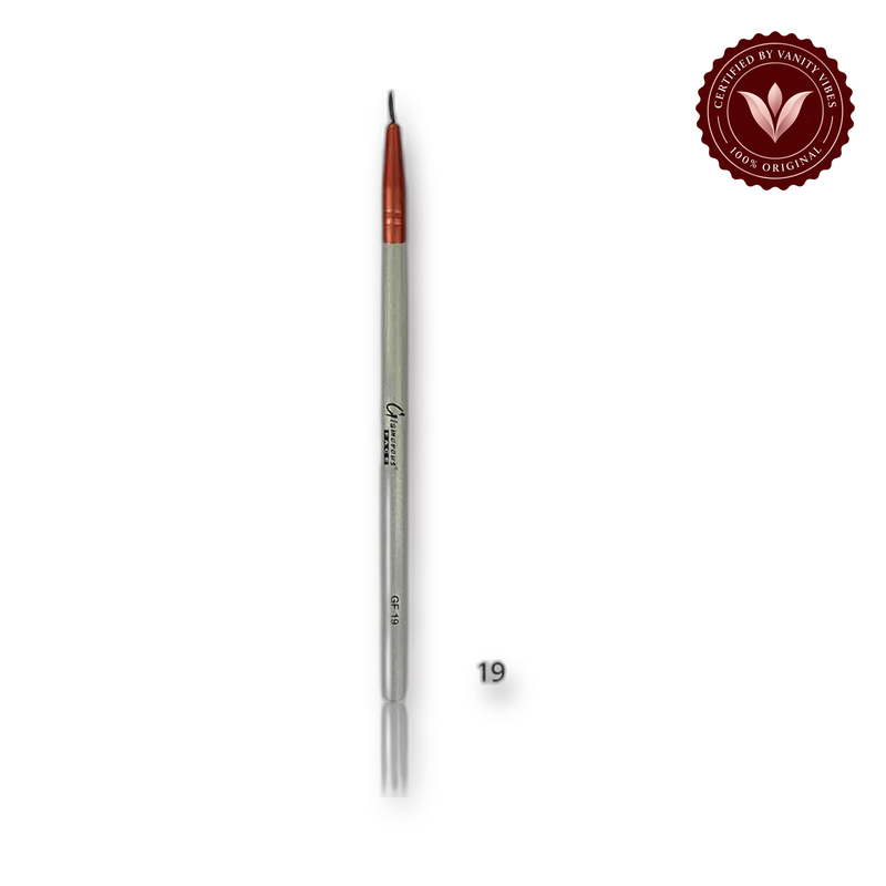 Glamorous Face Eyeliner GF 19 white background product hero with Vanity Vibes badge