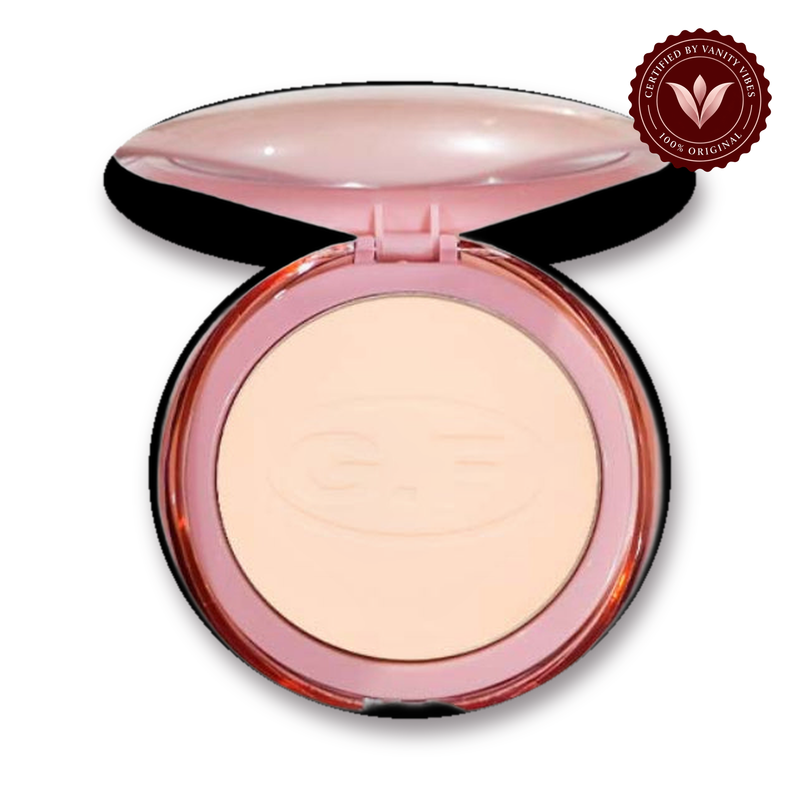 Glamorous Face Two Way Cake Compact Powder (Shade:03) white background product hero with Vanity Vibes badge