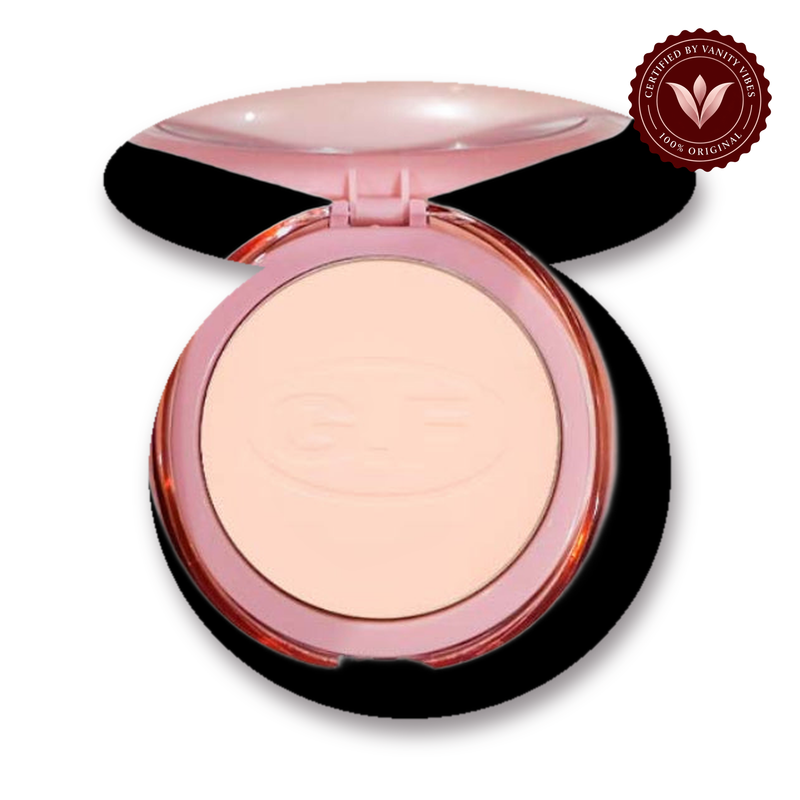 Glamorous Face Two Way Cake Compact Powder (Shade:05) white background product hero with Vanity Vibes badge