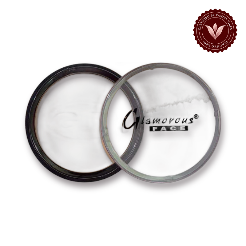 Glamorous Face Refill Pack Face Powder (Shade:02 Natural Beige)) white background product hero with Vanity Vibes badge
