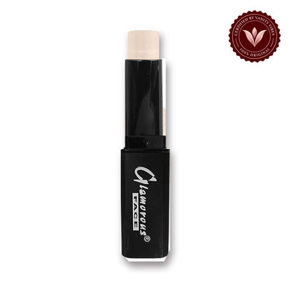 Glamorous Face foundation Stick Black (Color:Ivory) white background product hero with Vanity Vibes badge