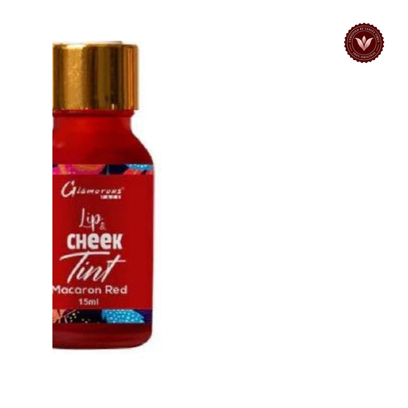 Glamorous Face Lip & Cheek Tint (MACARON RED)
