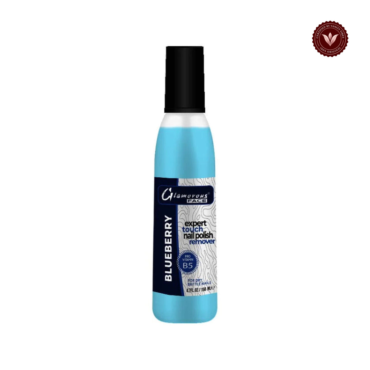 Glamorous Face Liquid Nail Remover Large 150ml (BLUEBERRY)