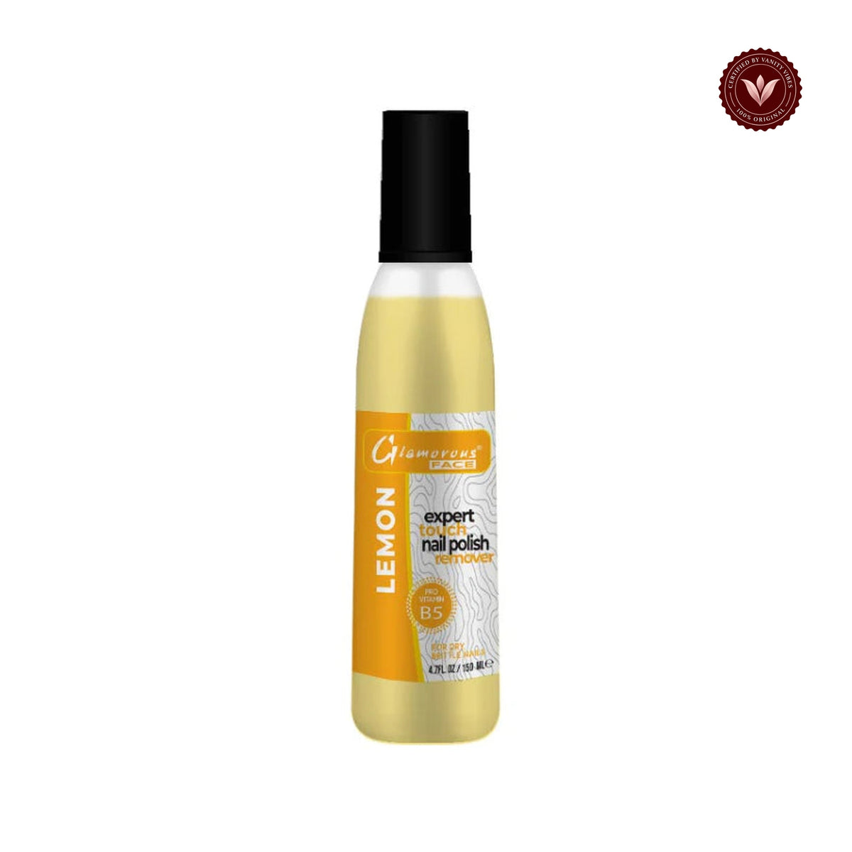 Glamorous Face Liquid Nail Remover Large 150ml (LEMON)