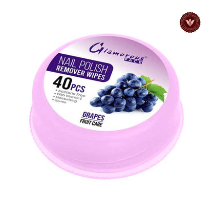 Glamorous Face Nail Remover Tissue (GRAPES)