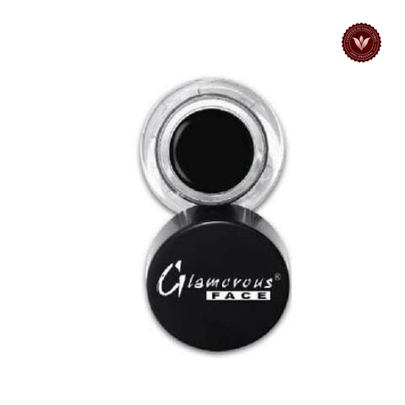 Glamorous Face Long Lasting Water Proof Gel Eyeliner (BLACK)