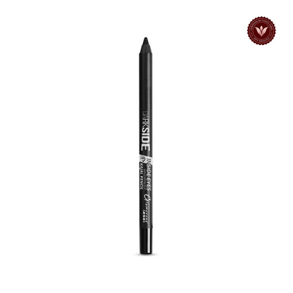 Glamorous Face Dark Side Waterproof Eyeliner Kajal Pencil (Black)