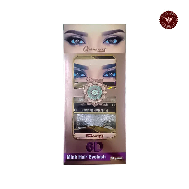 Glamorous Face 6D Mink Hair Eyelashes 10 Pieces (GF 8064)