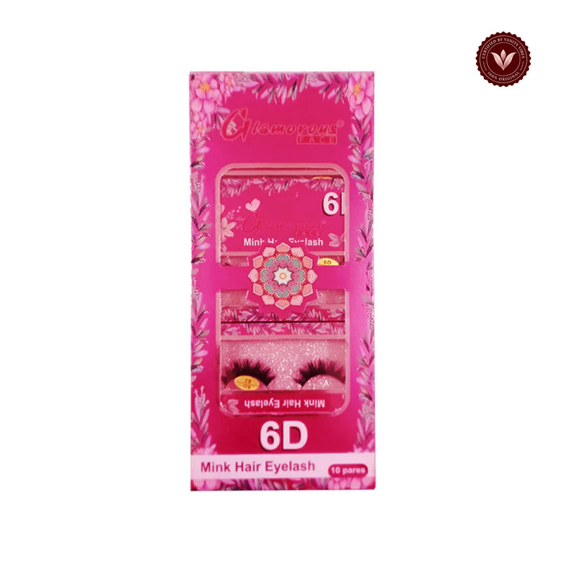 Glamorous Face 6D Mink Hair Eyelashes 10 Pieces (GF 8065)