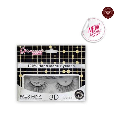Glamorous Face Faux Mink 3D Eyelashes (Hazel 01)