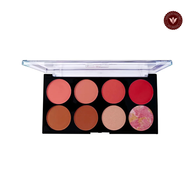 Glamorous Face 8 Color Ultra Blush on Palette (SHADE 02)