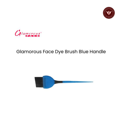 Glamorous Face Dye Brush Blue Handle
