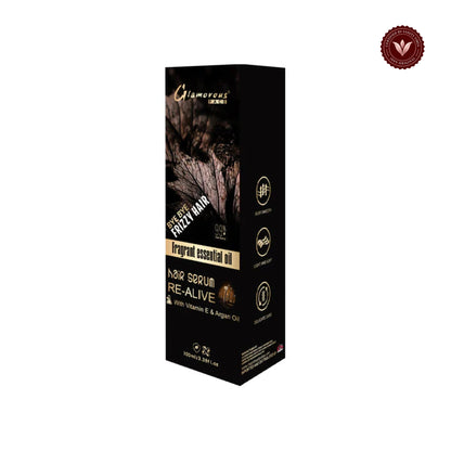 Glamorous Face Re Alive Hair Serum With Vitamin E & Argan Oil 100ml