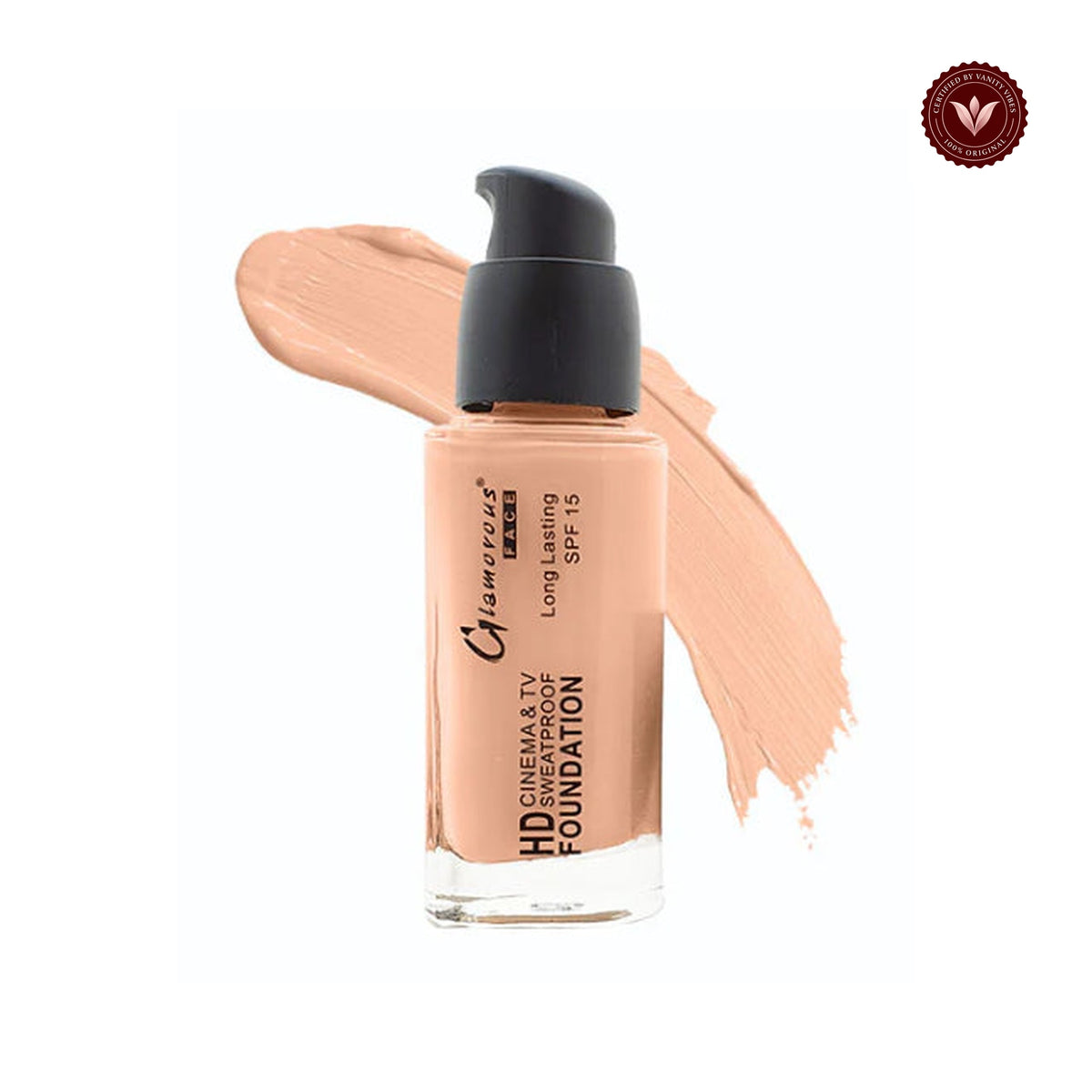 Glamorous Face HD Liquid Foundation (04 Natural)