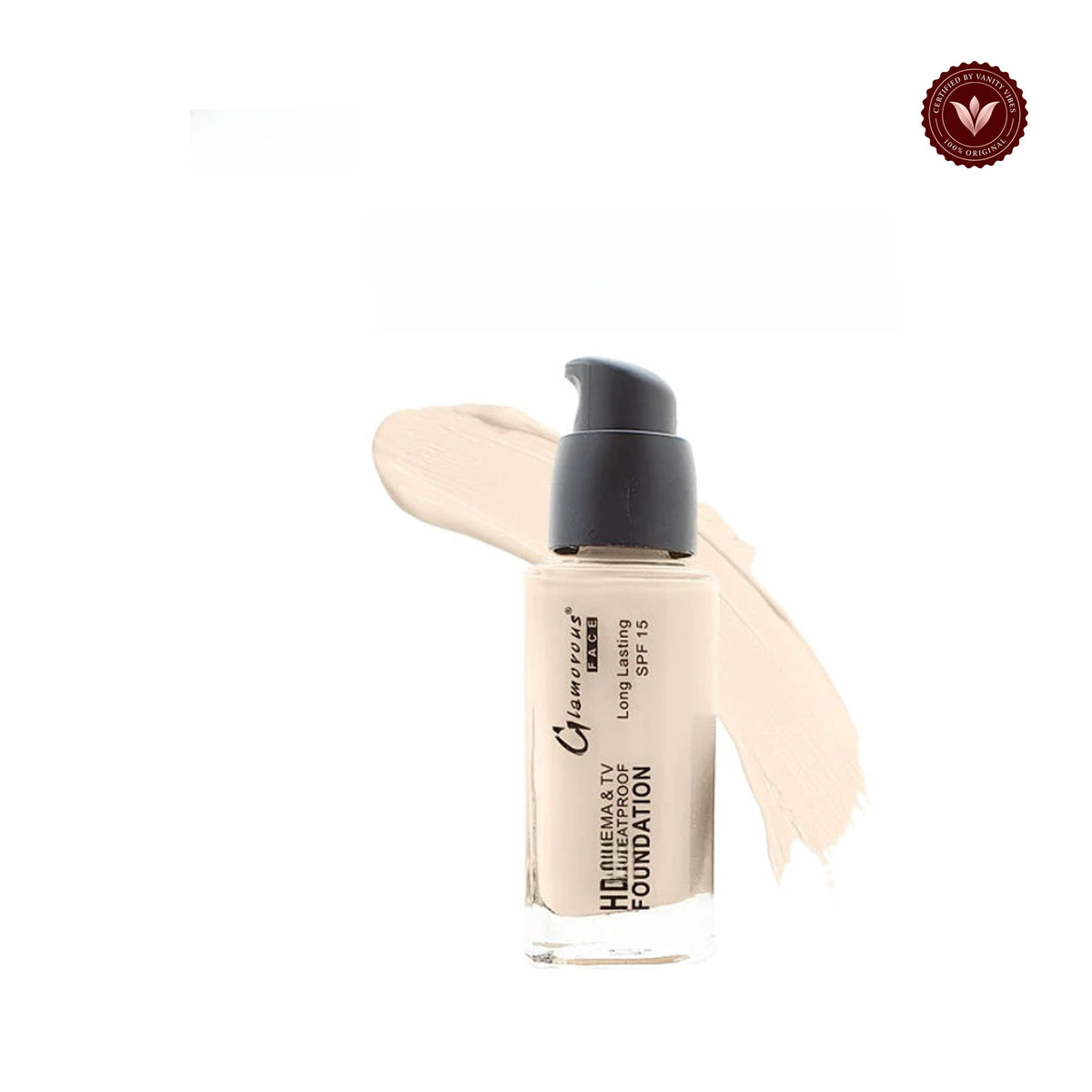 Glamorous Face HD Liquid Foundation (06 White Ivory)