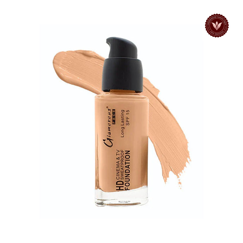 Glamorous Face HD Liquid Foundation (07 TOFFEE)