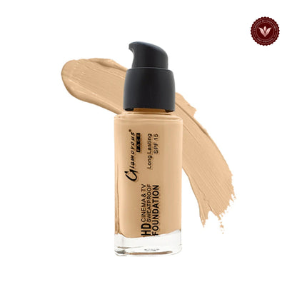 Glamorous Face HD Liquid Foundation (03 A Tan Beige)