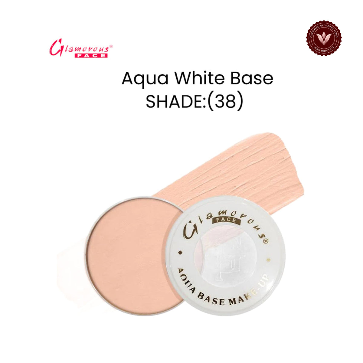 Glamorous Face Aqua White Base (Shade:38)