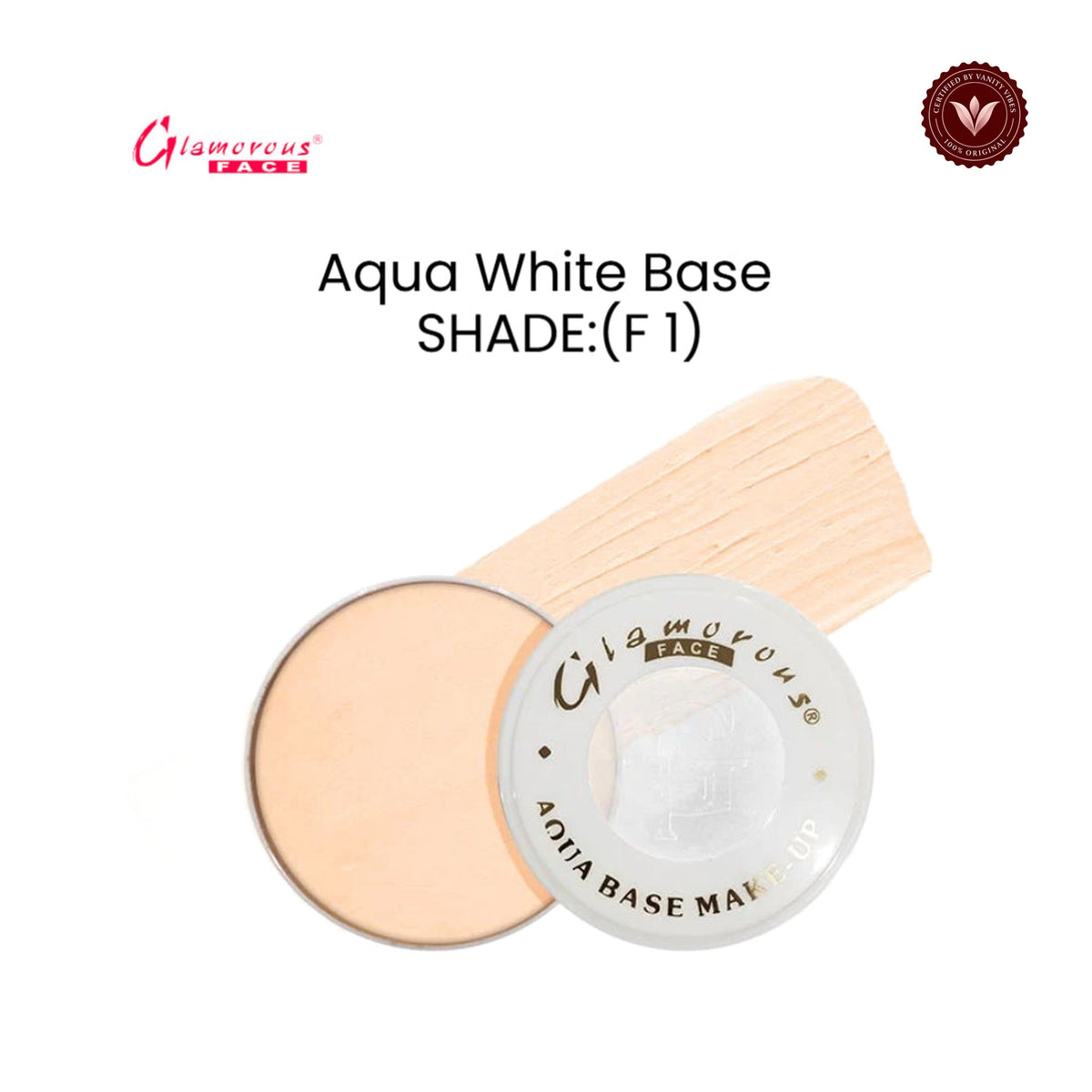 Glamorous Face Aqua White Base (Shade:F1)