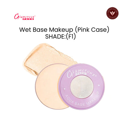 Glamorous Face Wet Base Makeup (Pink Case) (Shade:F1)