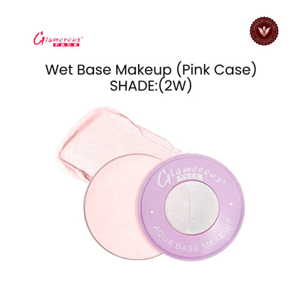 Glamorous Face Wet Base Makeup (Pink Case) (Shade:2W)