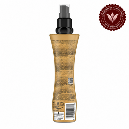 Got2b Guardian Angel Heat Protection Spray 200ml back view with Vanity Vibes seal