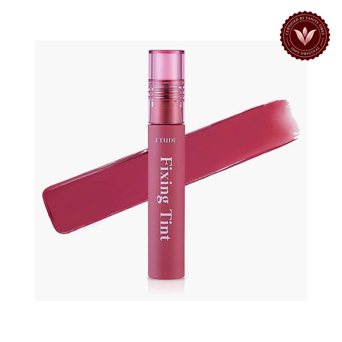 ETUDE Fixing Tint 11 Rose Blending, 4 g – Korean Lip Tint product photo with Vanity Vibes badge