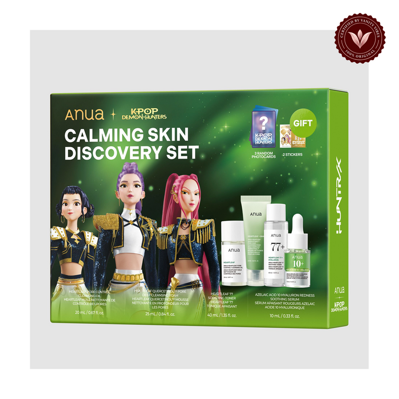 Anua Anua K-Pop Demon Hunters Calming Skin Discovery Set — Vanity Vibes branded product photo 1