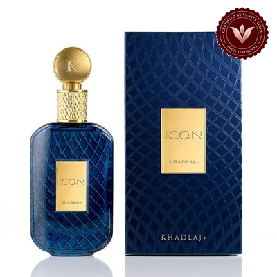 Khadlaj Icon perfume bottle and box, 100ml