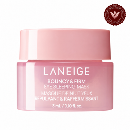 Laneige Bouncy & Firm Eye Sleeping Mask 3ml – Overnight Eye Care | Vanity Vibes authenticity seal