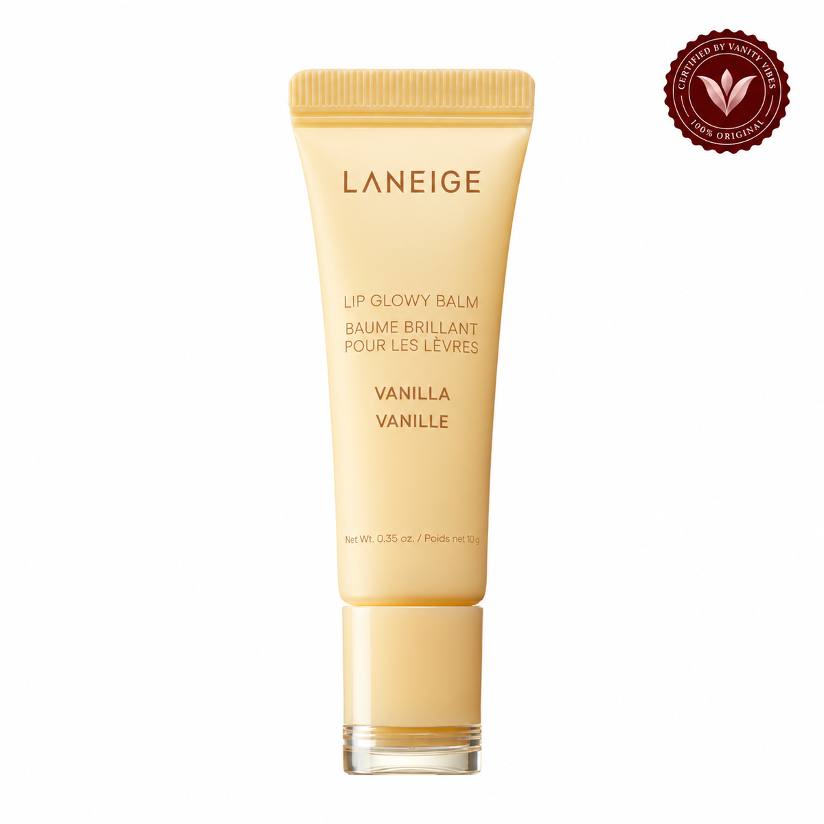 Laneige Lip Glowy Balm 10g – Tinted Moisture & Gloss | Vanity Vibes authenticity seal