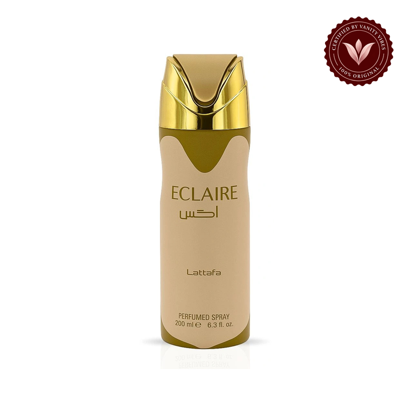 Lattafa Eclaire Eau de Parfum Body Spray 200 ml Long-Lasting Freshness & Sweet Gourmand Fragrance — alternate product view — Vanity Vibes