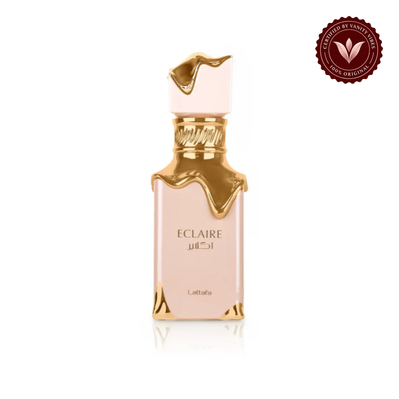 Lattafa Eclaire EDP Spray 100ML — front product on white background — Vanity Vibes