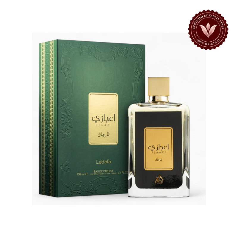 Lattafa Ejaazi Eau de Parfum 100ml - Long Lasting Original Unisex Fragrance for Men & Women — alternate product view — Vanity Vibes