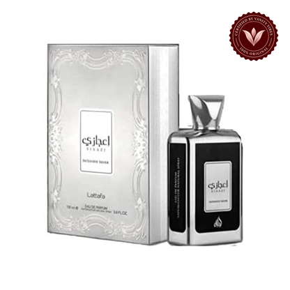 Lattafa Ejaazi Intensive Silver for Men Eau de Parfum Spray 100ml — alternate product view — Vanity Vibes