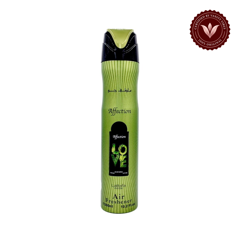 Lattafa Affection Air Freshener 300ml — front product on white background — Vanity Vibes