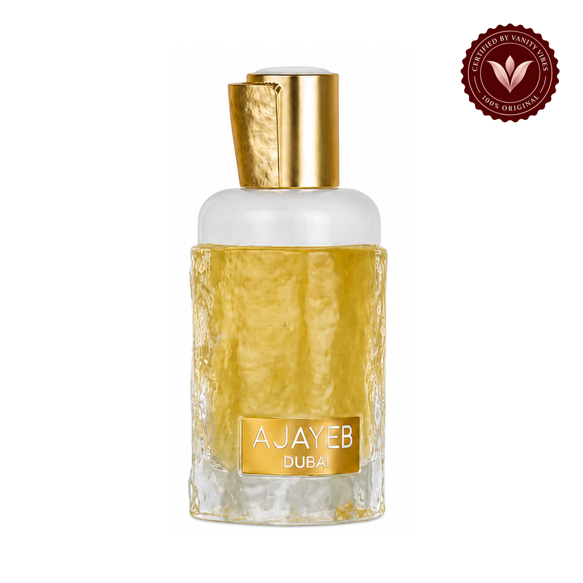 Lattafa Ajayeb Dubai Portrait EDP 100ml - Unisex Perfume — front product on white background — Vanity Vibes
