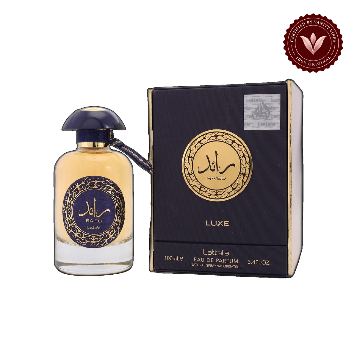 Lattafa Raed Luxe Gold For Women And Men Edp Perfume Spray 100Ml — alternate product view — Vanity Vibes