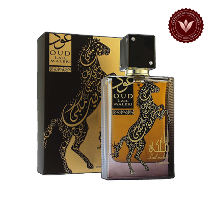 Lattafa Oud Lail Maleki Perfume EDP 100ml — alternate product view — Vanity Vibes