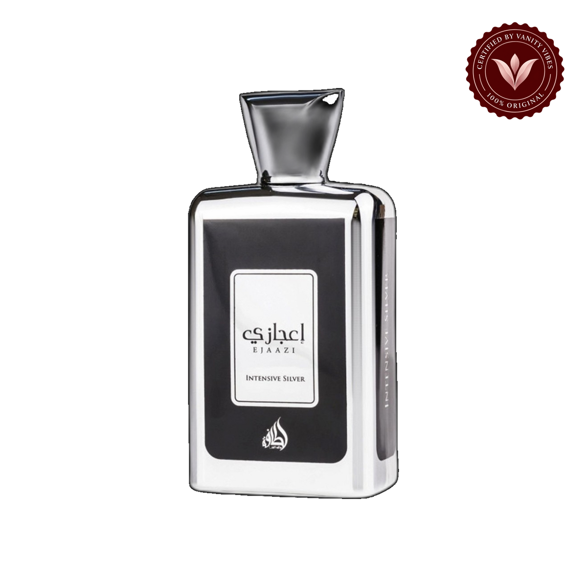 Lattafa Ejaazi Intensive Silver for Men Eau de Parfum Spray 100ml — front product — Vanity Vibes