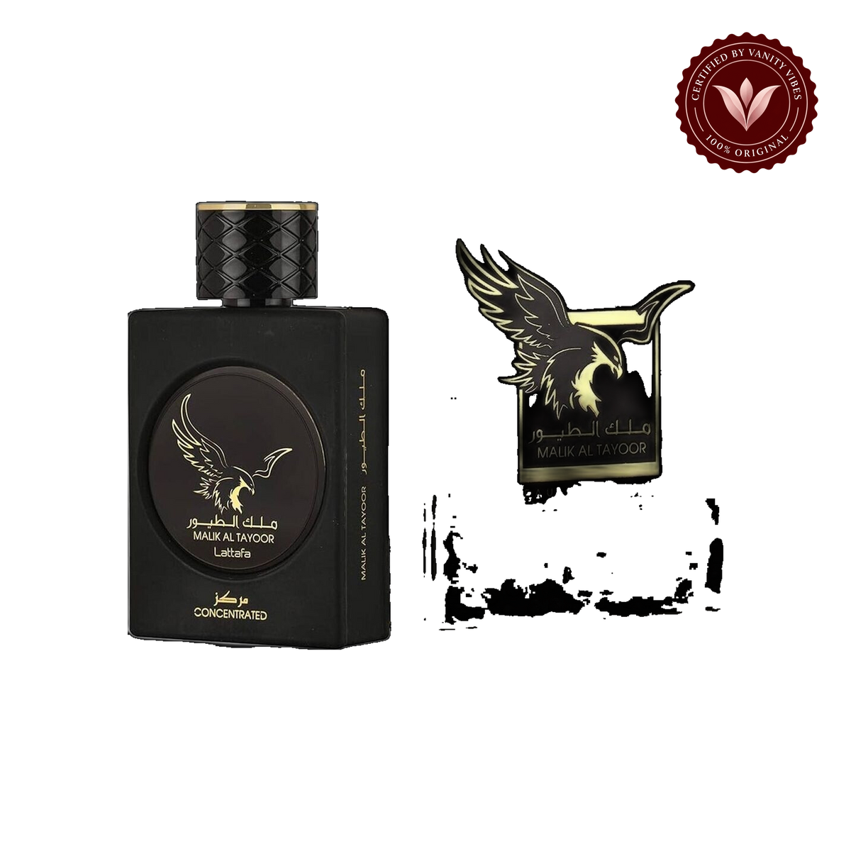 Lattafa Malik Al Tayoor Concentrated Eau de Parfum for Women And Men 100 ml — front product — Vanity Vibes
