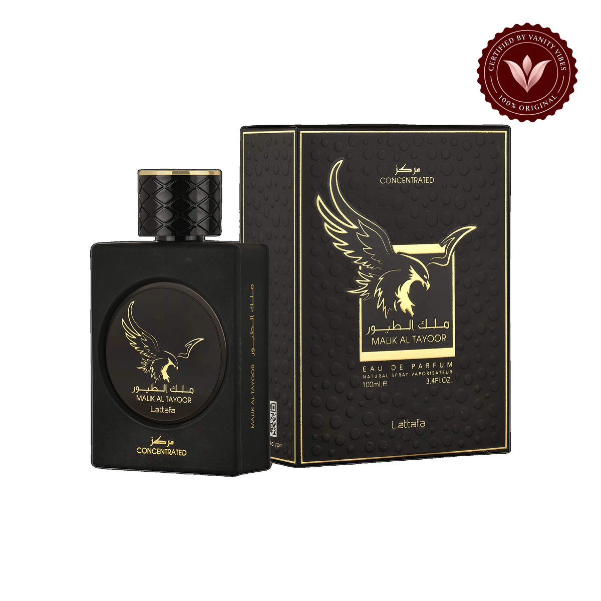Lattafa Malik Al Tayoor Concentrated Eau de Parfum for Women And Men 100 ml — alternate product view — Vanity Vibes
