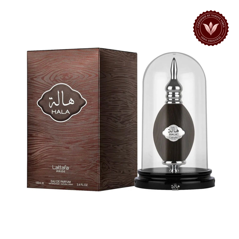 Lattafa Pride Hala Perfume For Man And Woman 100-ML-EDP — alternate product and packaging on white background