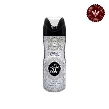 Lattafa Musk Salama - Deodorant Perfumed Spray-200 ml — front product — Vanity Vibes